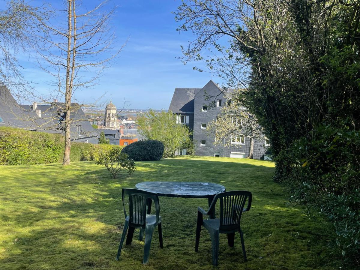 Vue Sur Seine Et Honfleur 아파트 외부 사진